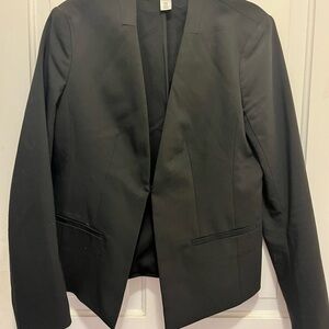 White House Black Market Black Sport Coat Classic Professional Blazer